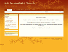 Tablet Screenshot of martinhamak.cz